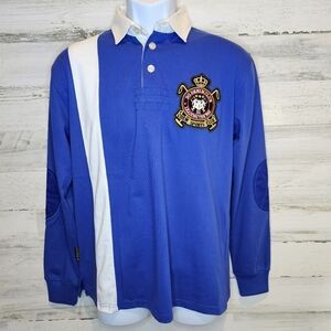 Do Denim Club Football Match Shirt Mens Small Longsleeve Embroidered Patch NWT!